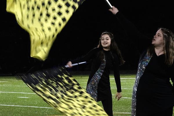 Northeast High School Marching Band Performing